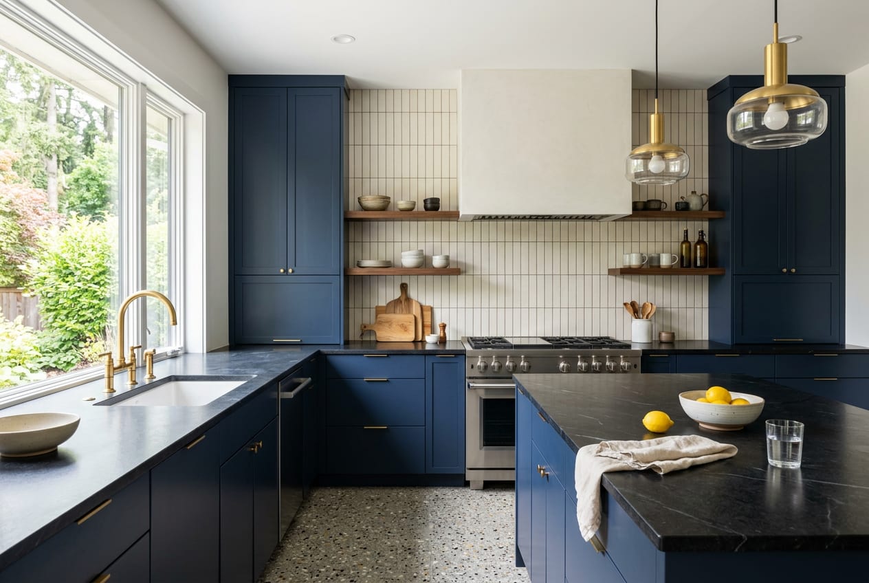 Fuentes Kitchen Remodeling Co, kitchen remodeling in Redmond, completed project 1